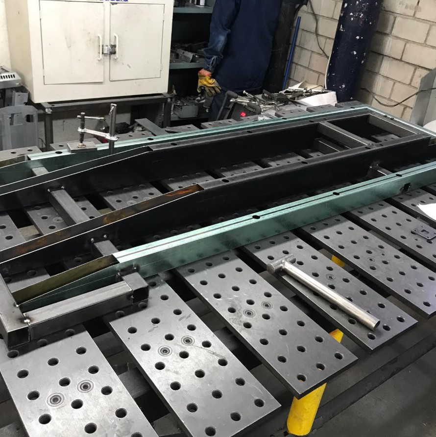 Soldadura en mesa